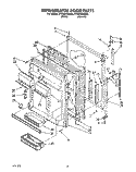 REFRIGERATOR DOOR Diagram and Parts List for ET20DKXAN00  Whirlpool Refrigerator