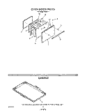 Part Location Diagram of 4335004 Whirlpool Retainer, Insulation
