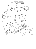 CONTROL, LIT/OPTIONAL Diagram and Parts List for KSRP22KFAL01  KitchenAid Refrigerator
