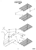 UNIT Diagram and Parts List for TVF15FRAW00  Whirlpool Freezer