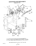 MAGNETRON AND SWITCH Diagram and Parts List for KEMI371TBL3  KitchenAid Microwave Oven Combo