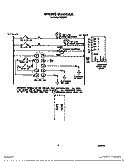 WIRING DIAGRAM Diagram and Parts List for F6558W0  Roper Range