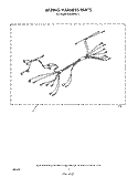 WIRING HARNESS Diagram and Parts List for RB220PXV1  Whirlpool Wall Oven