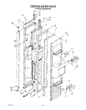Part Location Diagram of 1113816 Whirlpool HANDLE