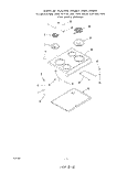 LOWER BODY Diagram and Parts List for 2843W0A  Roper Range