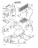 Part Location Diagram of 850751 Whirlpool Frame