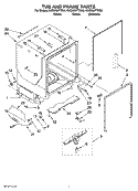 Part Location Diagram of 8537001 Whirlpool SHIELD