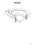 HEATER Diagram and Parts List for KUDS220T3  KitchenAid Dishwasher