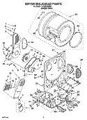 Part Location Diagram of 8299819 Whirlpool HARNS-WIRE