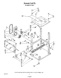 FRAME Diagram and Parts List for KCS180S1  KitchenAid Trash Compactor
