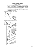 INSTALLATION Diagram and Parts List for AC0752XT1  Whirlpool Air Conditioner