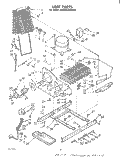 UNIT Diagram and Parts List for EHD261MMWR2  Whirlpool Refrigerator