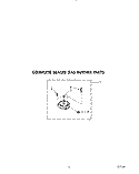 COMPLETE SEALED GAS BURNER Diagram and Parts List for SC8630EWW2  Whirlpool Cooktop