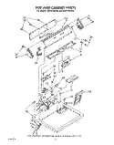 Part Location Diagram of 10875 Whirlpool WIRE, SPLICING (120 VOLT)