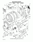 Part Location Diagram of W10346405 Whirlpool VALVE, WATER INLET (INCLUDE IT