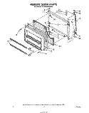 Part Location Diagram of 1105513 Whirlpool Panel, Freezer Door (Also Order Item 21) (Platinum)