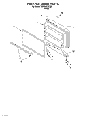 Part Location Diagram of 2204838 Whirlpool PLUG-HNDLE