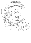 CONTROL, OPTIONAL Diagram and Parts List for 3VED23DQFN01  Whirlpool Refrigerator