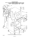 CABINET Diagram and Parts List for ET18JKYSF09  Whirlpool Refrigerator