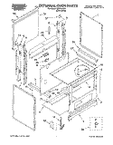 EXTERNAL OVEN, LITERATURE Diagram and Parts List for SEP340XX1  Roper Range
