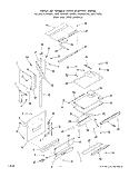 BLOWER Diagram and Parts List for 2763W0A  Roper Range