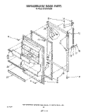 REFRIGERATOR DOOR , LIT/OPTIONAL Diagram and Parts List for ET18PKXSW00  Whirlpool Refrigerator