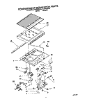 COMPARTMENT SEPARATOR Diagram and Parts List for ET22PKXBN01  Whirlpool Refrigerator