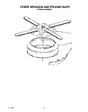 LOWER WASHARM AND STRAINER Diagram and Parts List for KUDP22GT2  KitchenAid Dishwasher