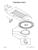 Part Location Diagram of W10444887 Whirlpool SUPPORT