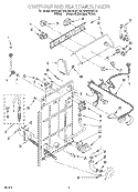 Part Location Diagram of 3949713 Whirlpool PANEL-CNTL