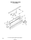 SECTION Diagram and Parts List for RS600BXK1  Whirlpool Range