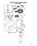 OPTIONAL Diagram and Parts List for ACQ122XZ0  Whirlpool Air Conditioner