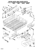 Part Location Diagram of W10077958 Whirlpool CUPSHELF