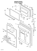 Part Location Diagram of L2200620 Whirlpool DOR-FIP BL