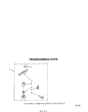 MISCELLANEOUS Diagram and Parts List for LA5600XPW1  Whirlpool Washer