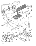 UNIT Diagram and Parts List for ET20GMXSW01  Whirlpool Refrigerator