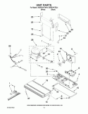 UNIT PARTS Diagram and Parts List for KBRS19KTBL4  KitchenAid Refrigerator