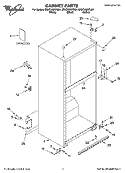 Part Location Diagram of W10142142 Whirlpool Service & Wiring Sheet