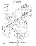 ICE MAKER , MISCELLANEOUS Diagram and Parts List for KFRF19MSWHY1  KitchenAid Refrigerator