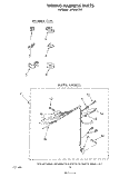 WIRING HARNESS Diagram and Parts List for LA7680XTF0  Whirlpool Washer