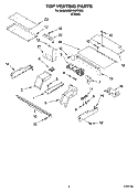 Part Location Diagram of 8303865 Whirlpool Harness, Wire (Latch)