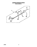 WIRING HARNESS, LIT/OPTIONAL Diagram and Parts List for MS1065XYQ0  Whirlpool Microwave