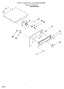 SECTION Diagram and Parts List for LDR3822HQ0  Whirlpool Dryer