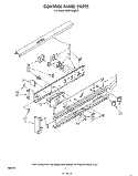 CONTROL PANEL , LITERATURE AND OPTIONAL Diagram and Parts List for KEBI100SBL0  KitchenAid Wall Oven