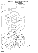 Part Location Diagram of 4320997 Whirlpool GASKT-ELMT