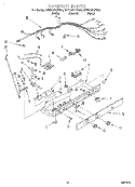 CONTROL Diagram and Parts List for 3VED29DQFN00  Whirlpool Refrigerator