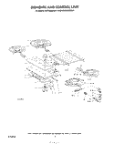 SECTION Diagram and Parts List for KECG260SWH1  KitchenAid Cooktop