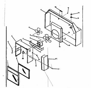 Part Location Diagram of 17921 Maytag Charcoal filter