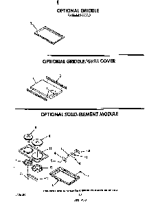 ^griddle Diagram and Parts List for N9357*3  Roper Range