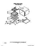 OVEN LINER Diagram and Parts List for KEBS146WBL1  KitchenAid Wall Oven